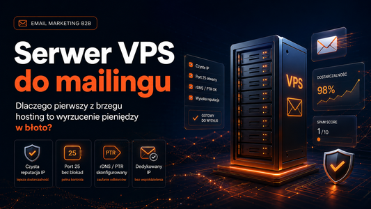 Serwer VPS do mailingu – dlaczego pierwszy z brzegu hosting to wyrzucenie pieniędzy w błoto?