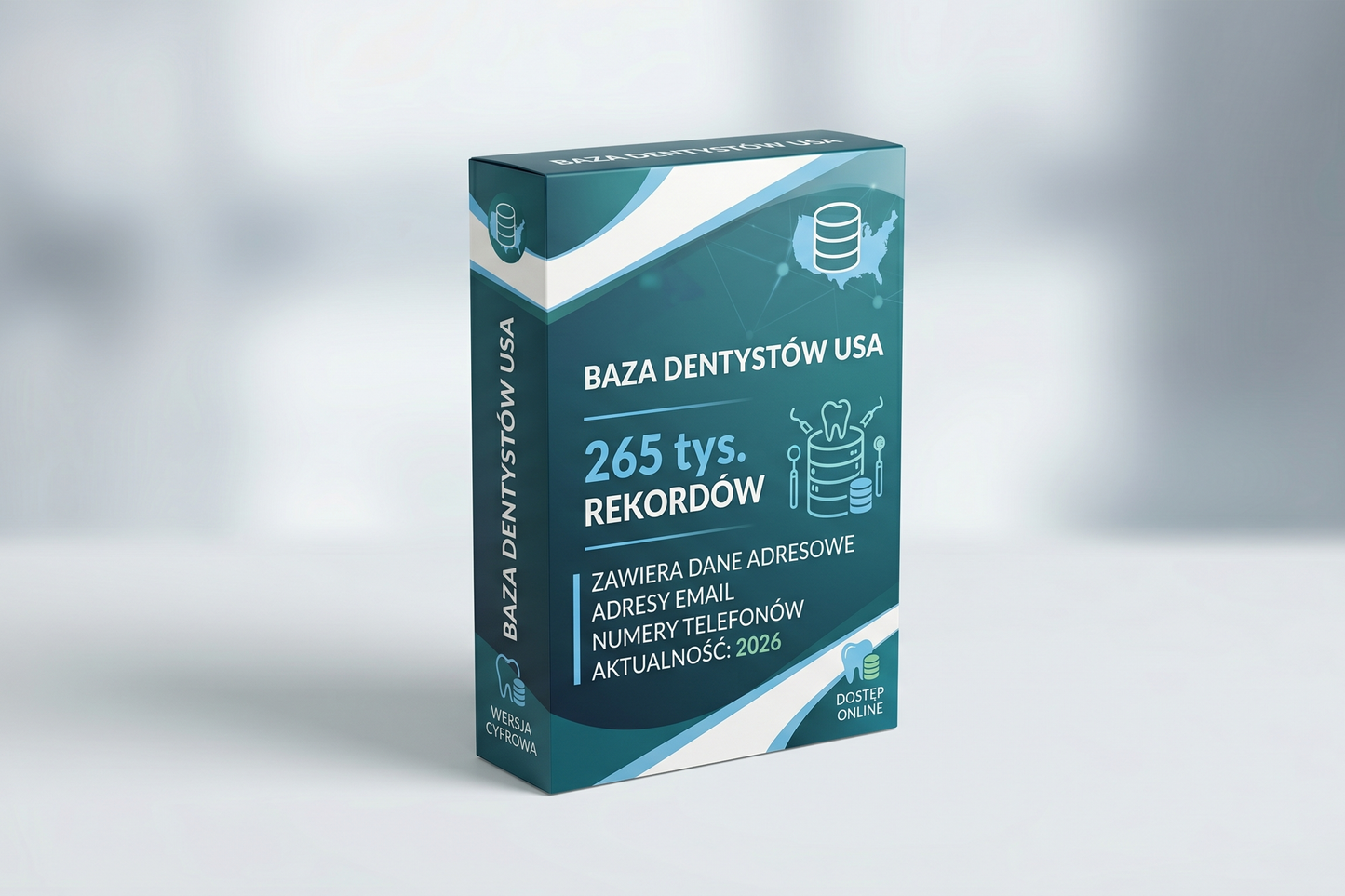 Baza Dentystów w USA Excel