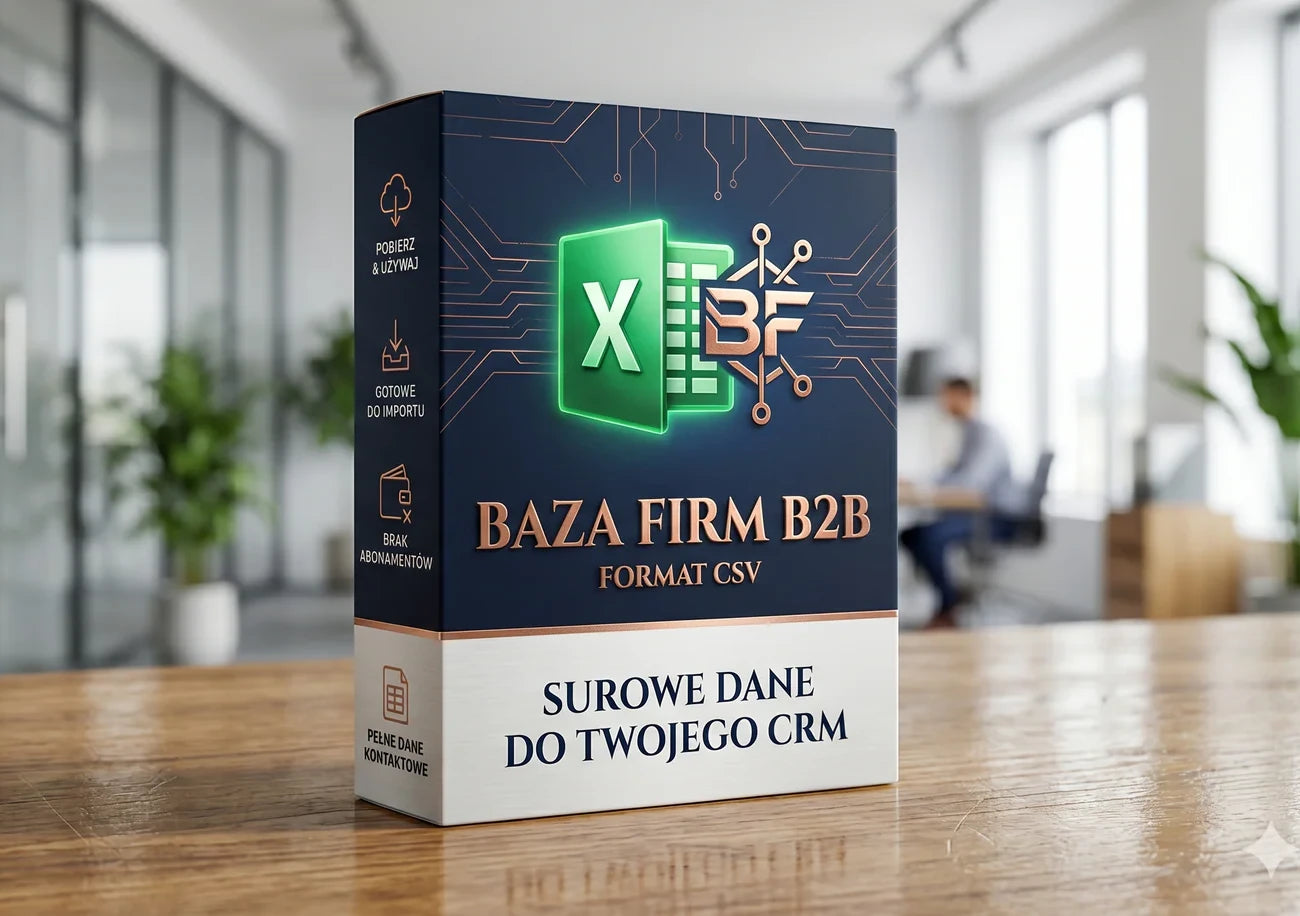 Kompletny Pakiet 3w1 – Maszyna Sprzedażowa B2B (Bazy lub Aplikacja)