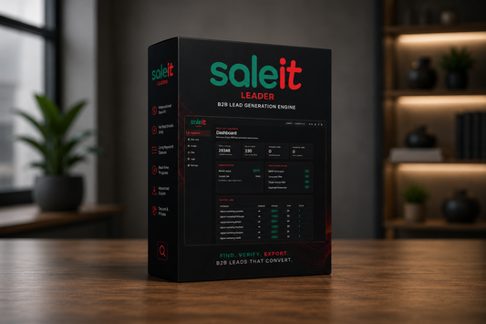 Saleit Leader 3.0 — zbieraj adresy email z całego świata