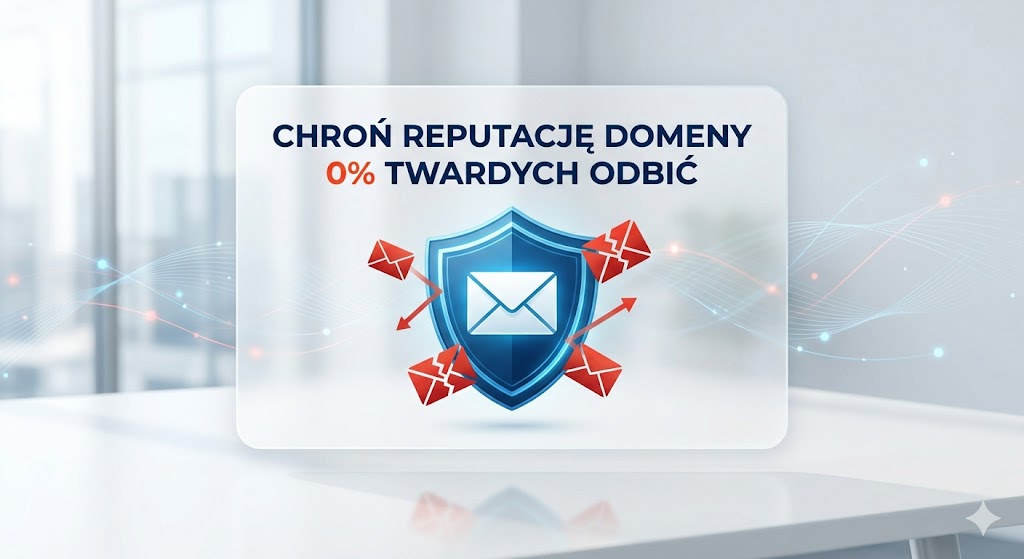 Ochrona reputacji domeny i eliminacja twardych odbić dzięki weryfikacji adresów e-mail