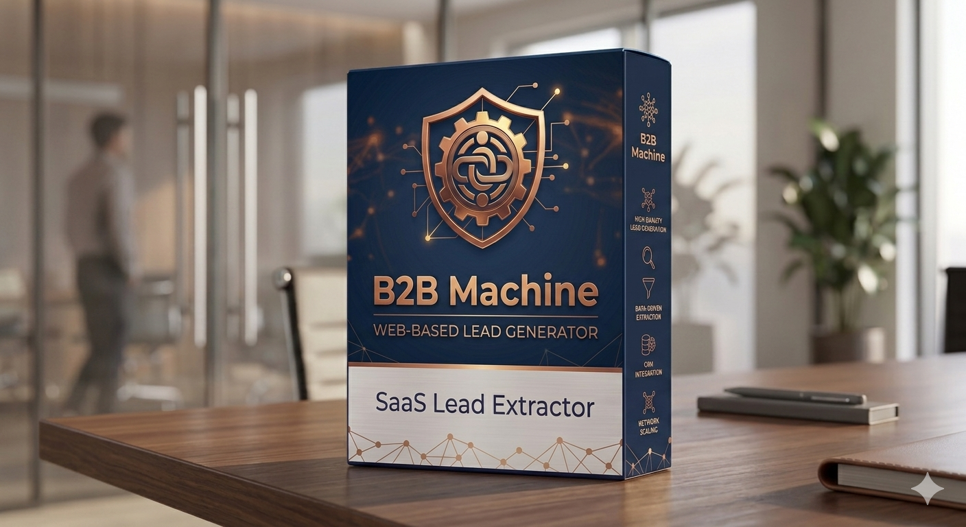 B2B Machine – Aplikacja Webowa do Wyszukiwania i Generowania Leadów