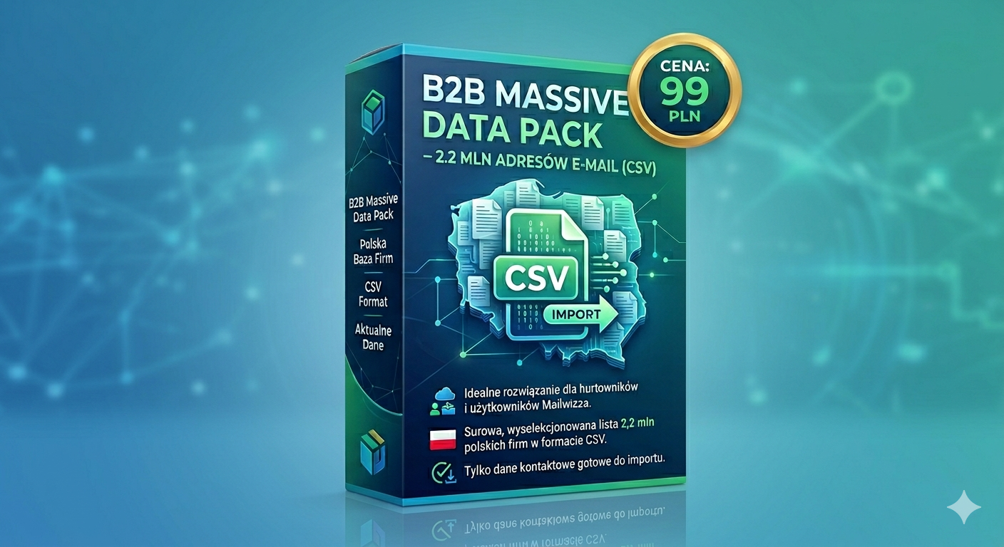 Kompletny Pakiet 3w1 – Maszyna Sprzedażowa B2B (Bazy lub Aplikacja)